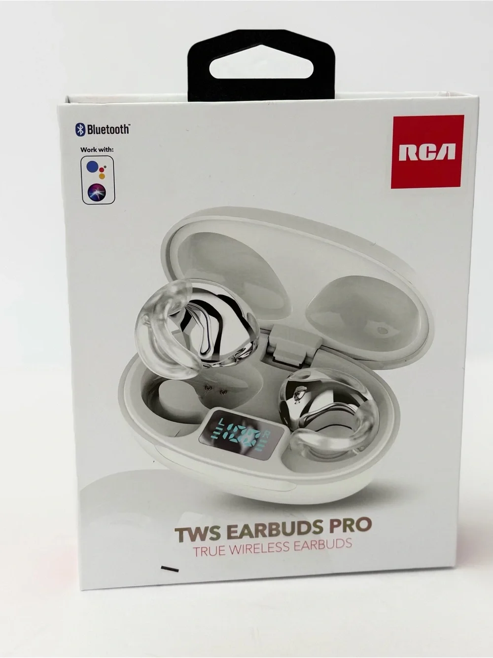 RCA TWS Earbuds Pro True Wireless Earbuds - White